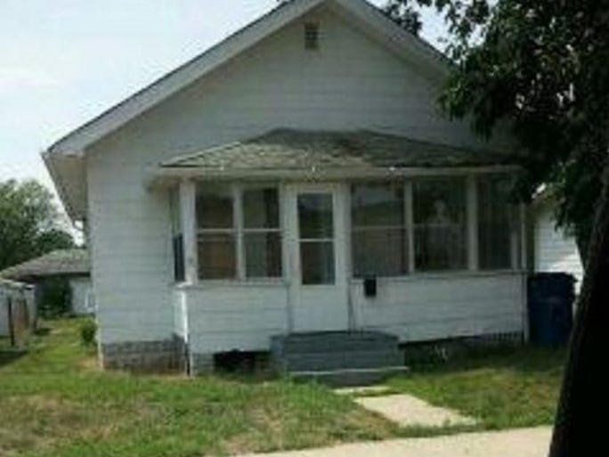 Former home once occupied by LaToya Ammons and her