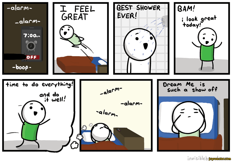 Images Of Cartoon Funny Wake Up Pictures