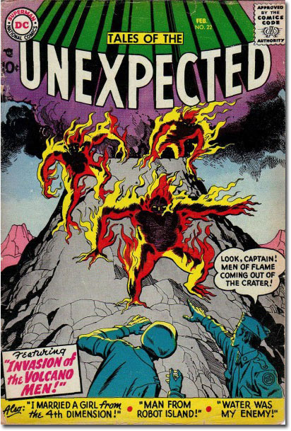 'Oh, I was expecting that.' 'You were NOT.' (Tales of the Unexpected #22)