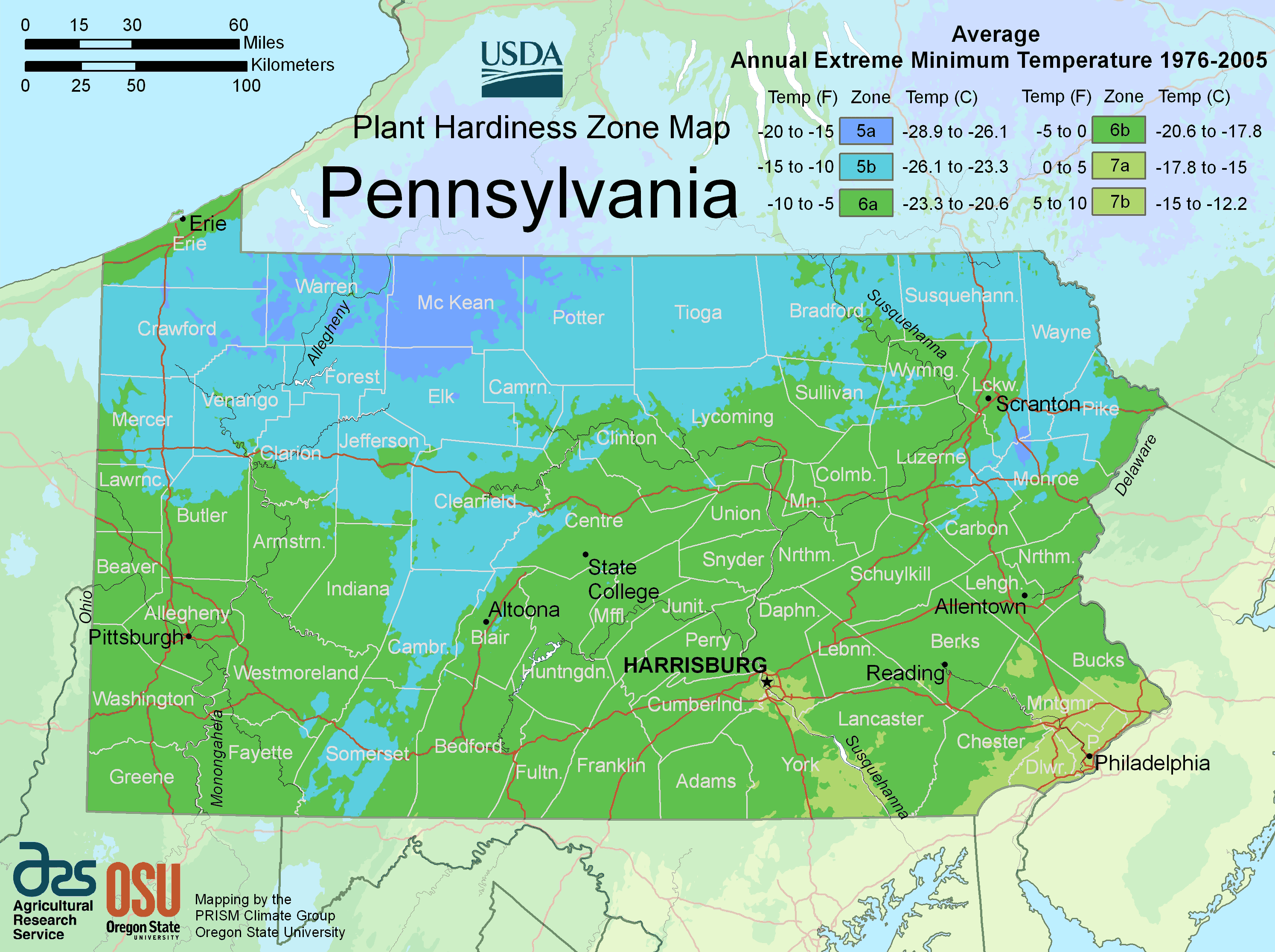 Map Of Pa Lakes | Draw A Topographic Map