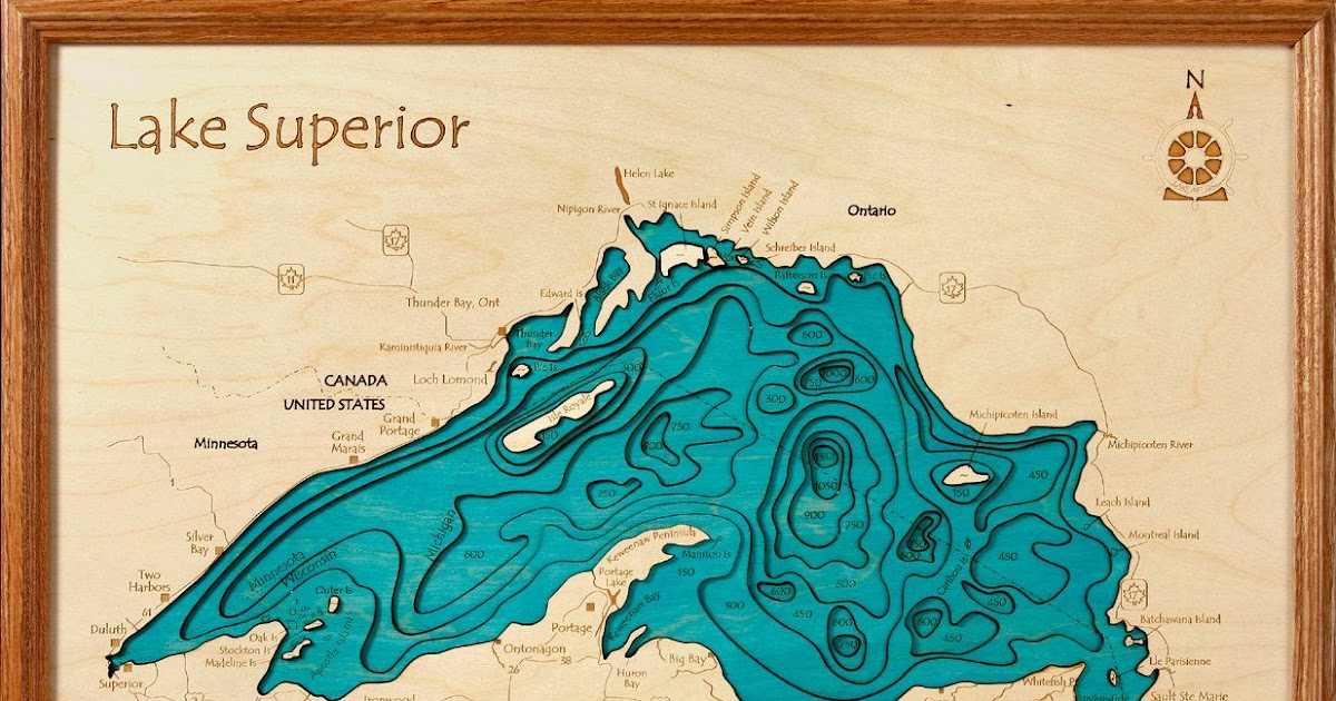 Lesser Lake Depth Chart