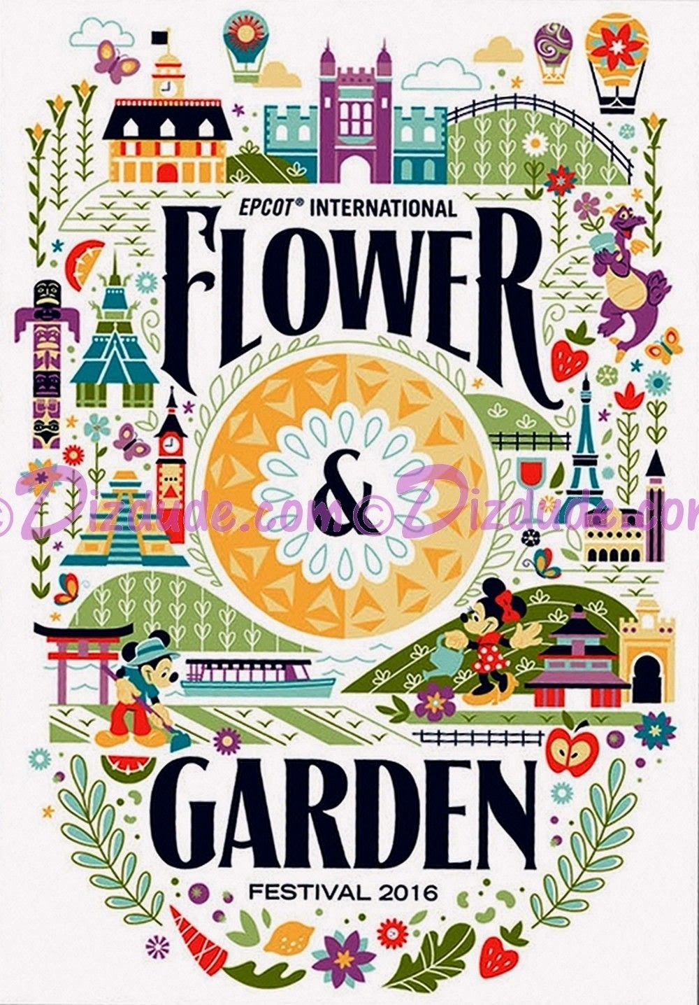 Epcot Flower And Garden Festival Logo