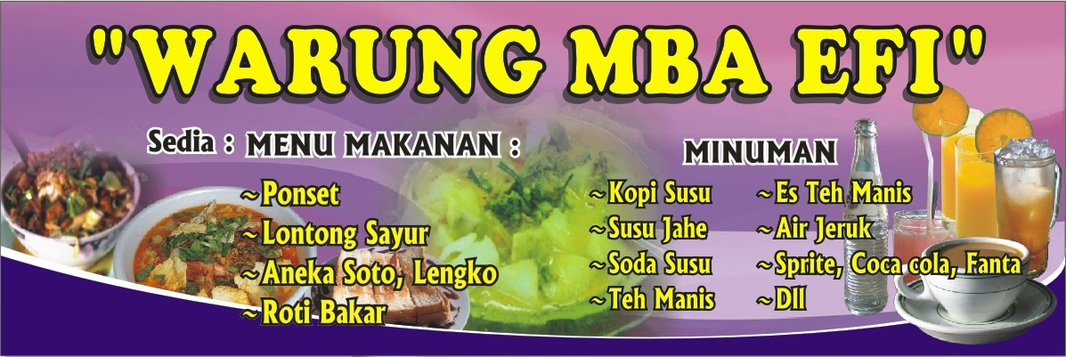 Contoh Banner Kuliner Surpriz Menu