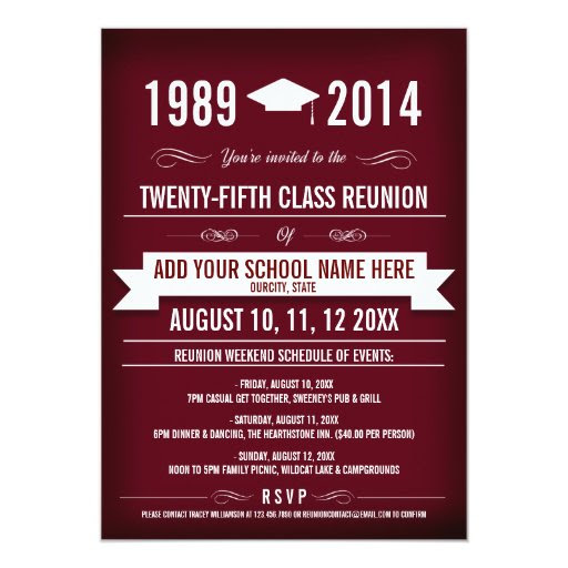 Contoh Invitation Reunion Party Temblor En