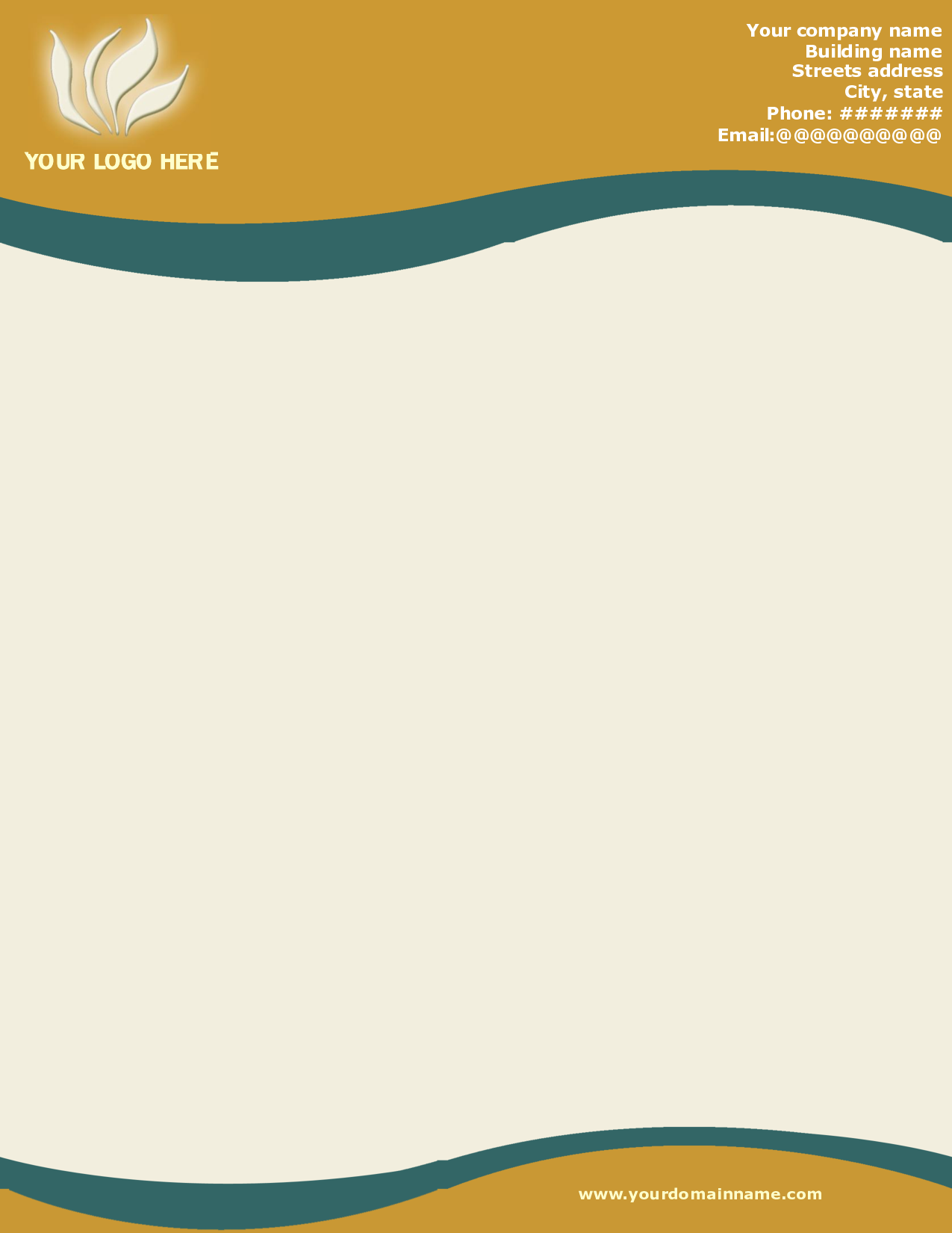 Free Letterhead Logo Design 50 Free Letterhead Templates for Word 