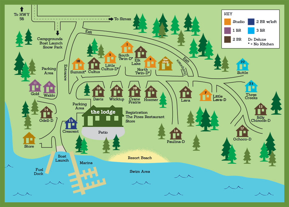 Lake O The Pines Map Maps For You