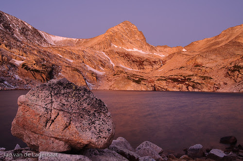 Twilight at Blue Lake