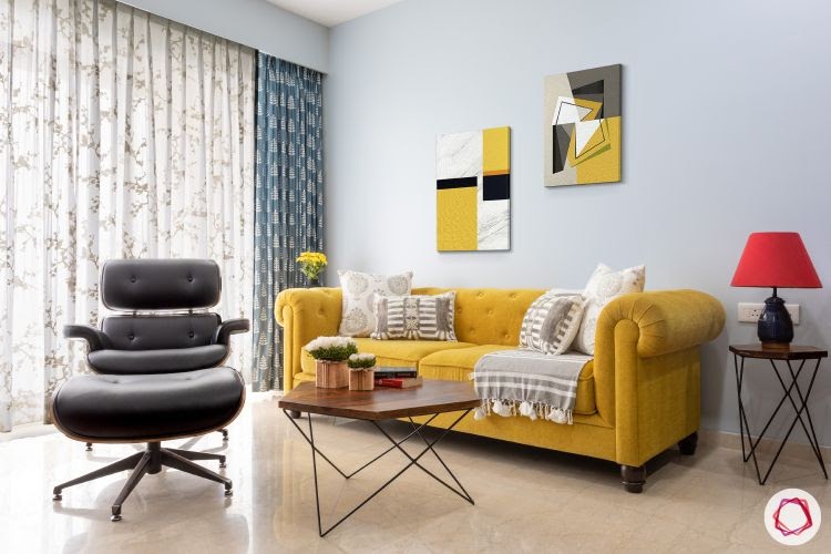 22+ Mustard Sofa Living Room Ideas Images home and kitchen