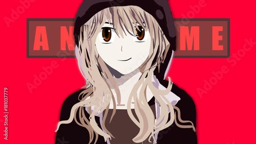 Best of Anime Girl Smiling With Eyes Closed - 3d wallpaper