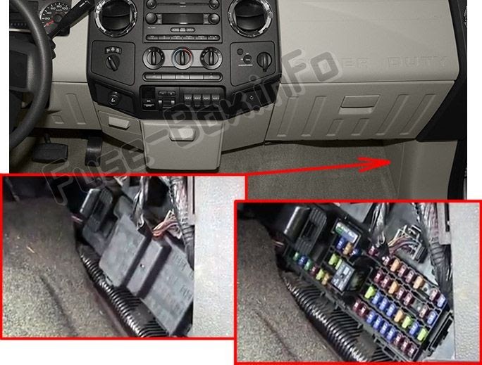 2012 F250 Fuse Box Location | Wire