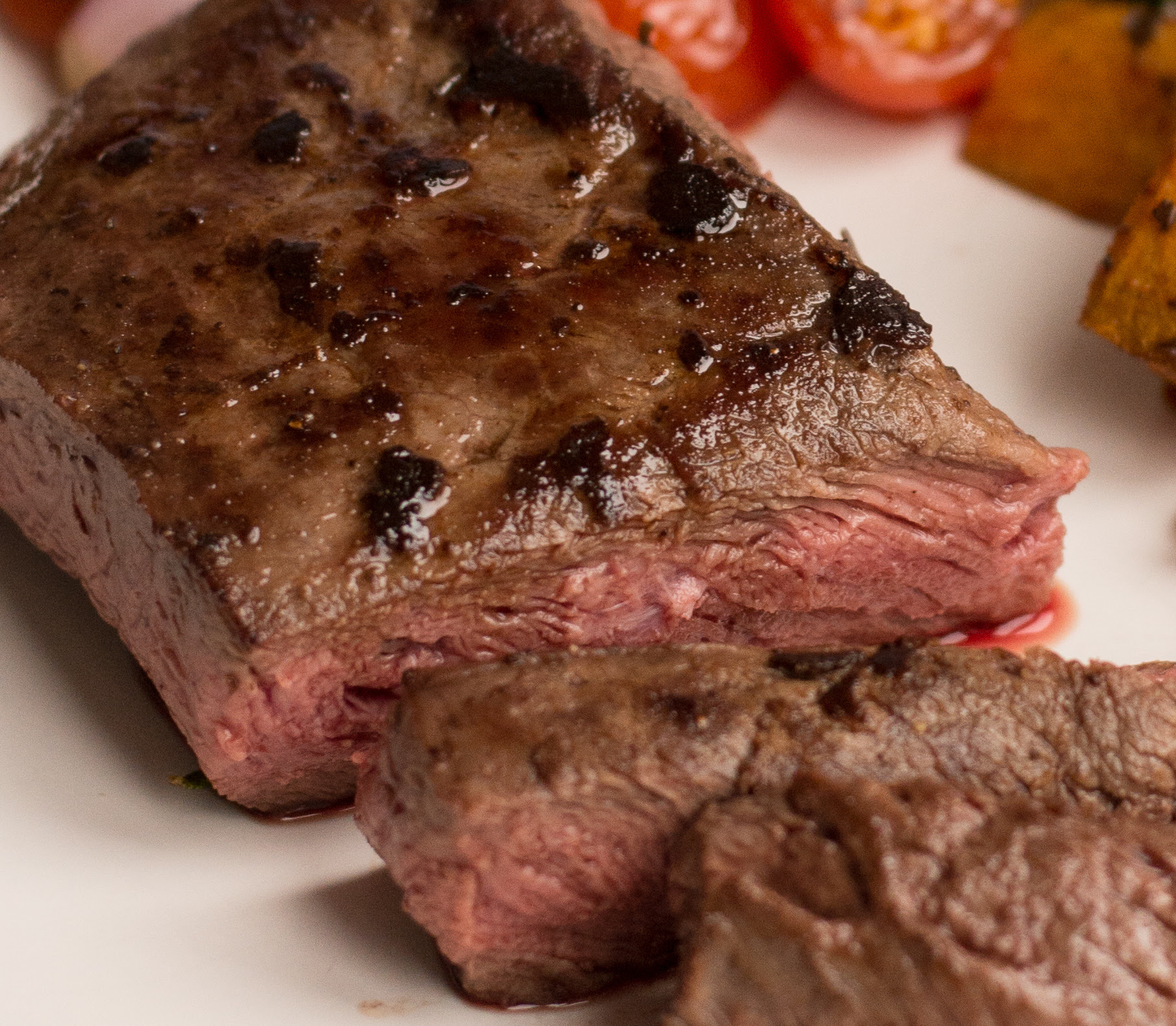 Flat-Iron Steak with Sweet Potato Wedges - Food & Fitness ...