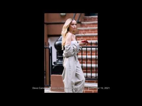 Dove Cameron is seen in Midtown' New York City | September 15' 2021