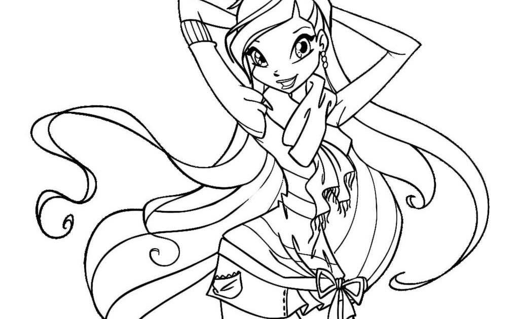 15 Coloriage A Imprimer Winx Stella  Des Milliers de Coloriage