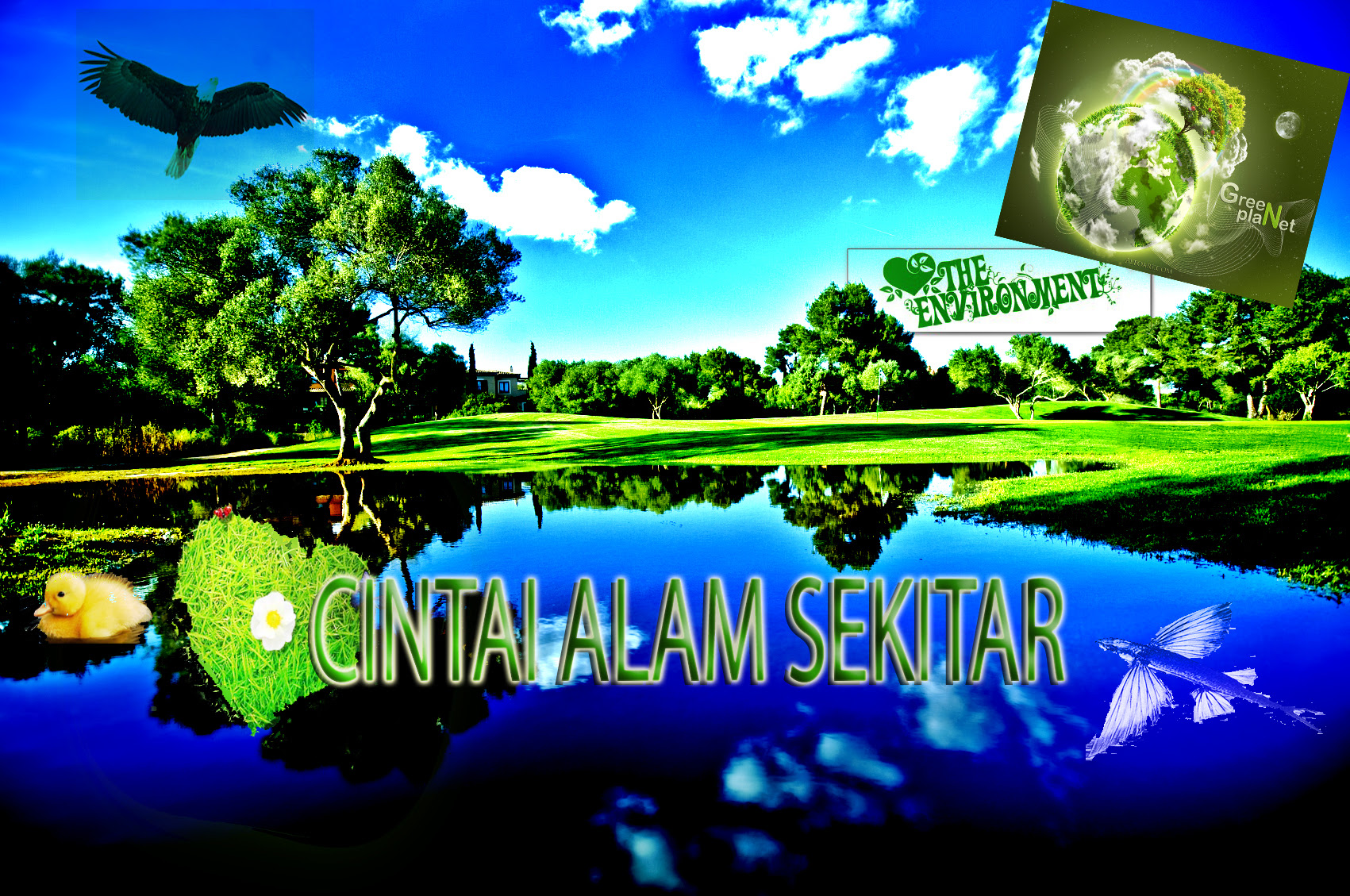 Contoh Gambar Poster Alam Sekitar - Contoh Sewa