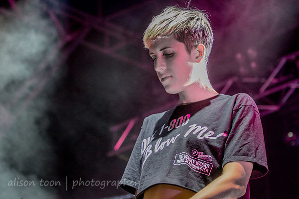 Claire L. Evans, vocals, YACHT, TBD Fest, 2014