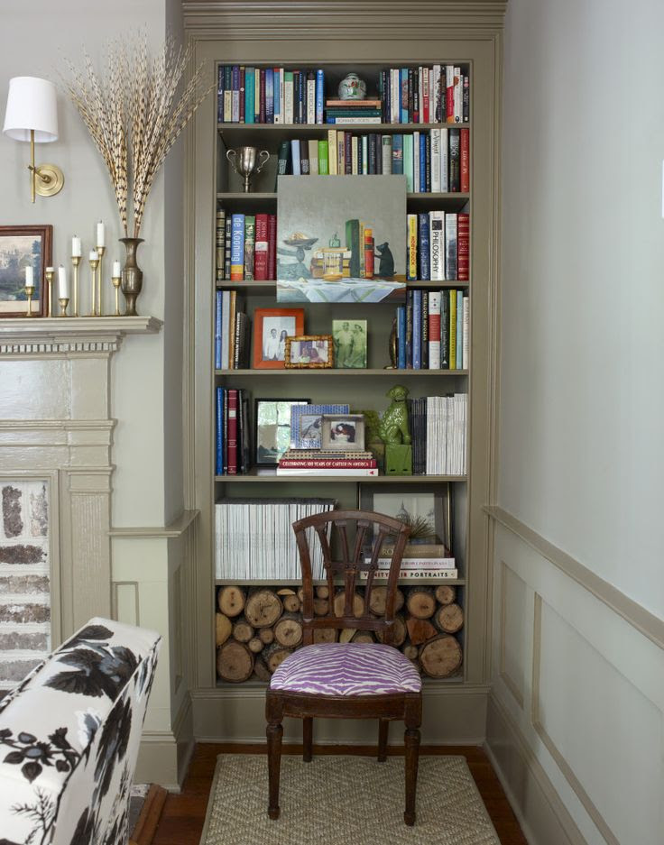 Farrow and Ball Mouse's Back and Farrow and Ball Light Gray living room