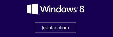 Primer paso para instalar Windows 8 Primer paso para instalar Windows 8