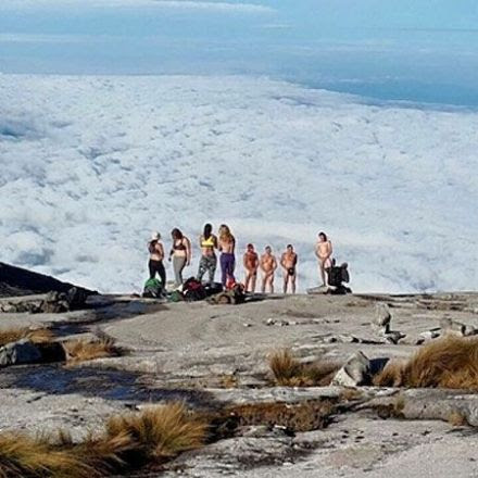 Did naked tourists on Malaysias Mount Kinabalu trigger 