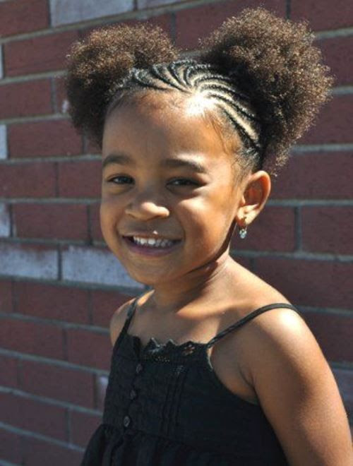Cute Braided Hairstyles For Black Toddlers
