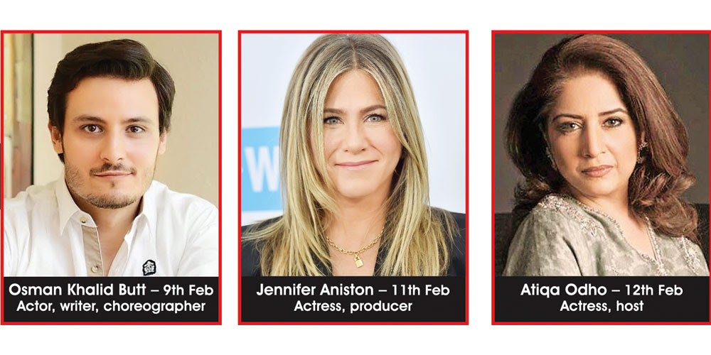 9th February Famous Birthdays | Famous Birthdays