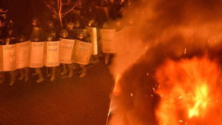 incendii Maidan Kiev