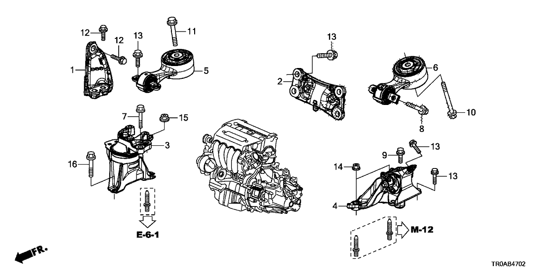 2013 Honda Civic Engine Diagram