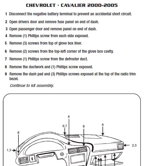Wiring Diagram: 30 2004 Chevy Cavalier Stereo Wiring Diagram