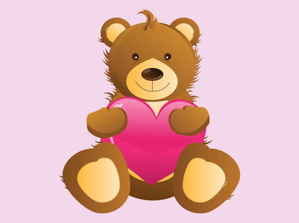cute cartoon teddy