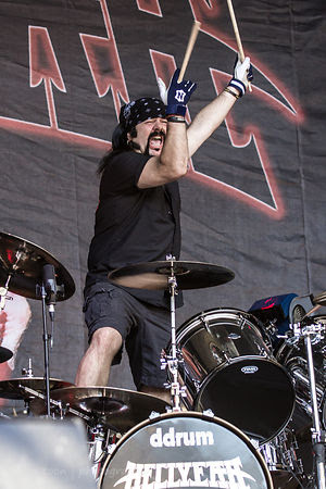 Vinnie Paul of HELLYEAH, Aftershock 2014