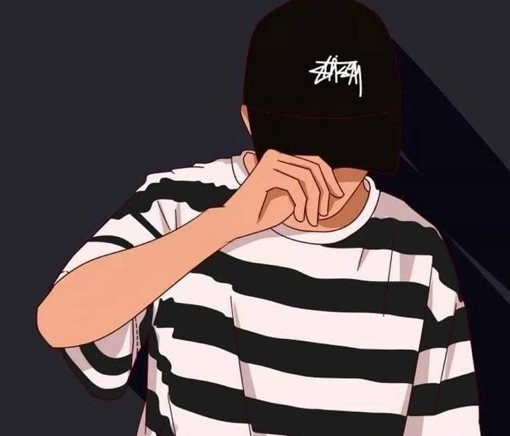 Poto Anime Cowok Pake Masker Foto Anime Keren Cowok Untuk Profil Wa