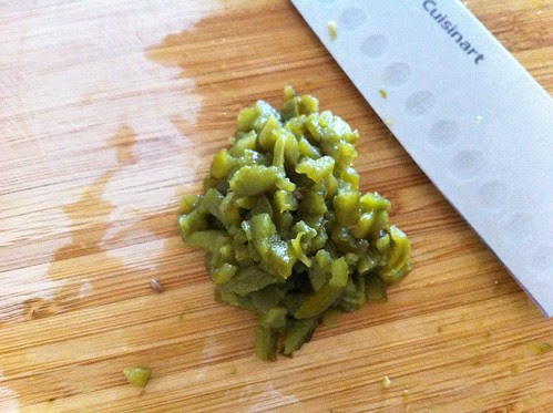Finely Diced Roasted Jalapeno Chiles