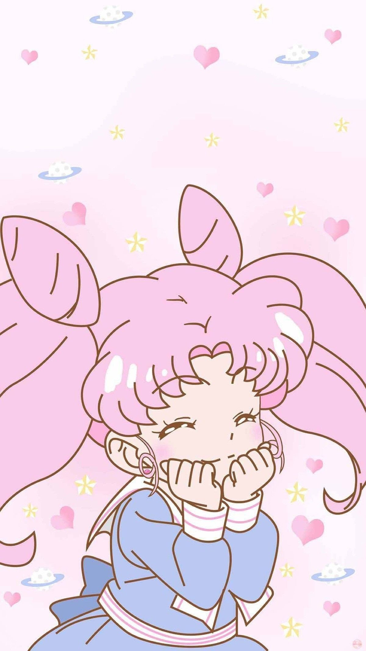 4K wallpaper: Sailor Moon Pastel Kawaii Wallpaper