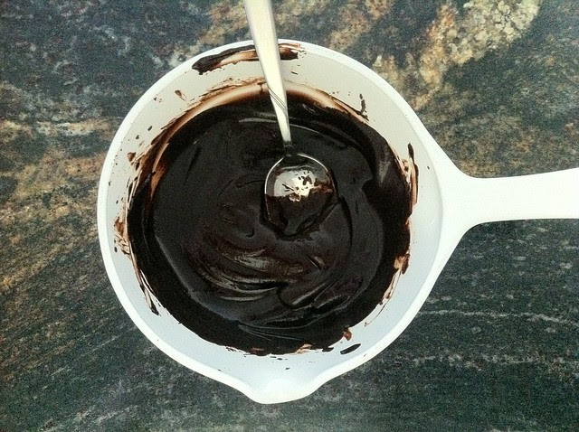 Melted Dark Chocolate