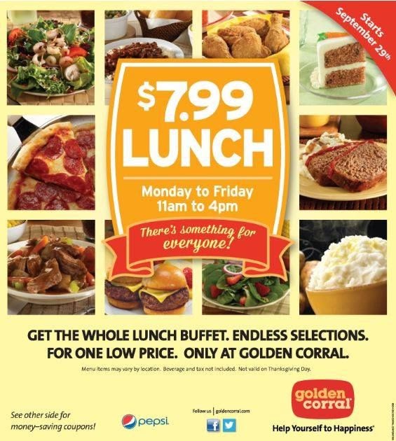 Golden Corral Thanksgiving Dinner Menu / Golden Corral Savannah Avalon