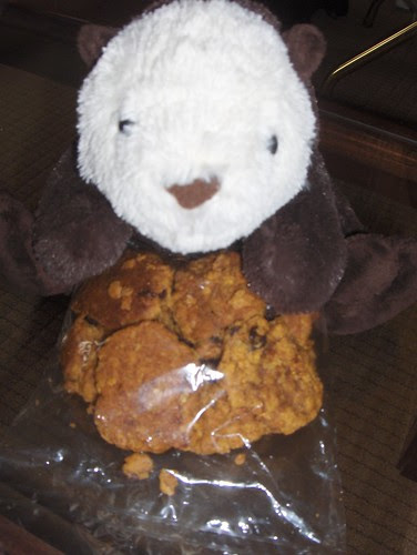 And Shelly got yummy vegan cookies!