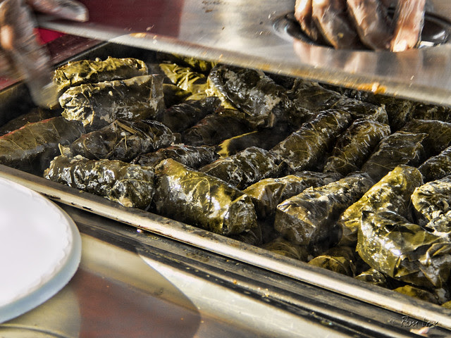 Greek Food Festival stuffed grape leaves