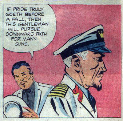 'Gosh, Pop, don't be pissy just because Captain Stubing wouldn't introduce you to Charo.'