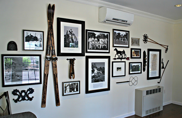 Wall Decorations in the Main Foyer of The Carriage House of the Cranwell Resort, Spa, and Golf Club