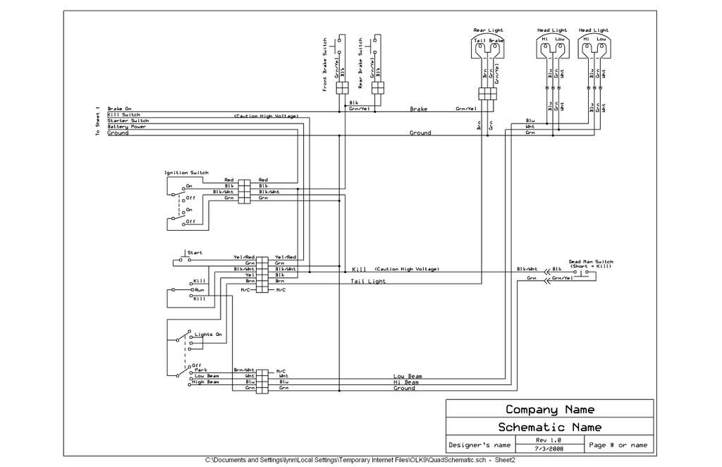 200cc Chinese Atv Wiring Diagram - Wiring Diagram