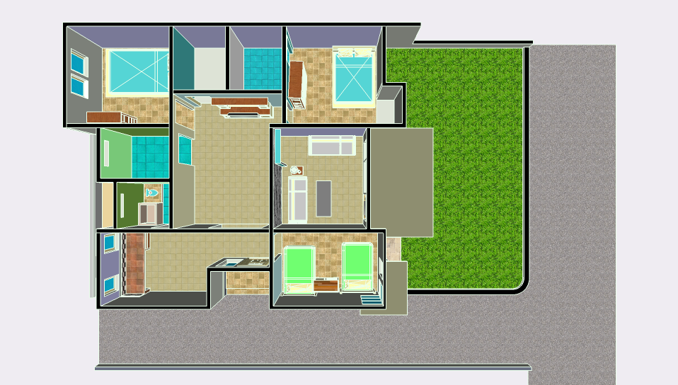 50 Sketsa desain rumah online