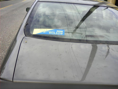 The ONLY Peggy Wilson bumper sticker ever