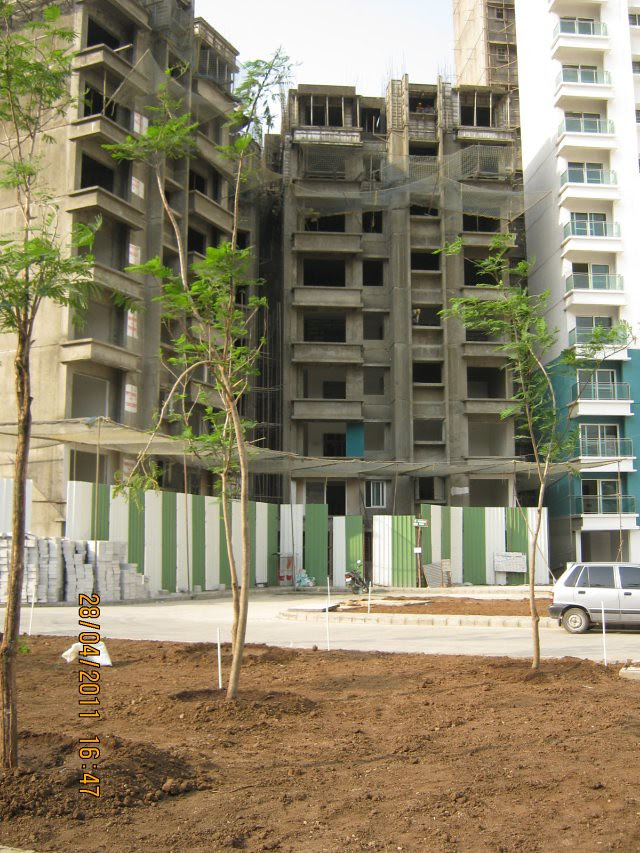 Under-construction A Tower in Sangria at Megapolis Hinjewadi Phase 3, Pune