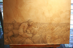 WIP Sea Lion Dream - Pencils 2