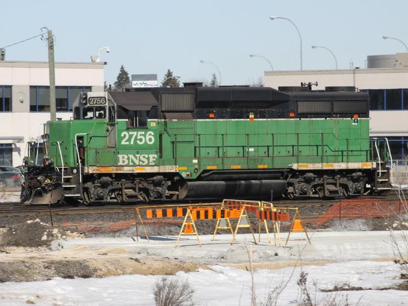 BNSF 2756 in Winnipeg