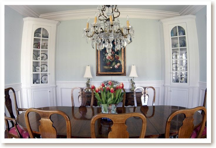 corner cabinet dining room pictures