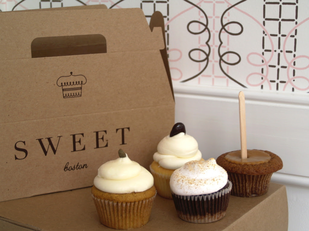 Fall cupcakes from Boston bakery Sweet
