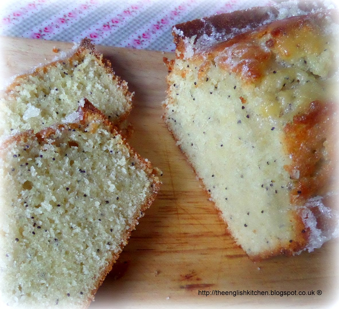 Almond Glazed Poppy Seed Bread Almond Glazed Poppy Seed Bread