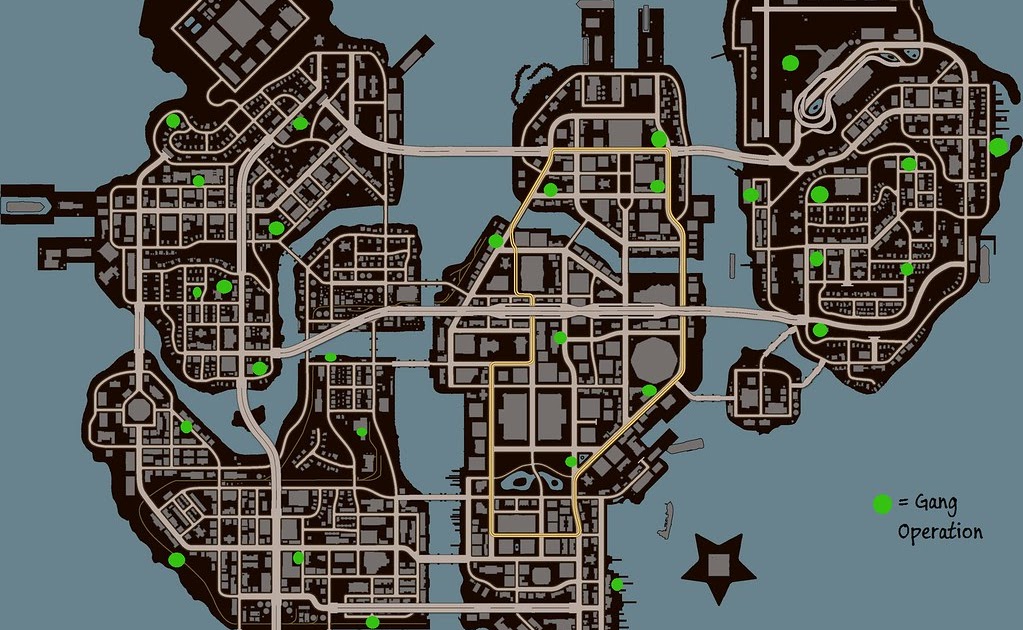 Saints Row 3 Gang Operations Map | Map Of The World