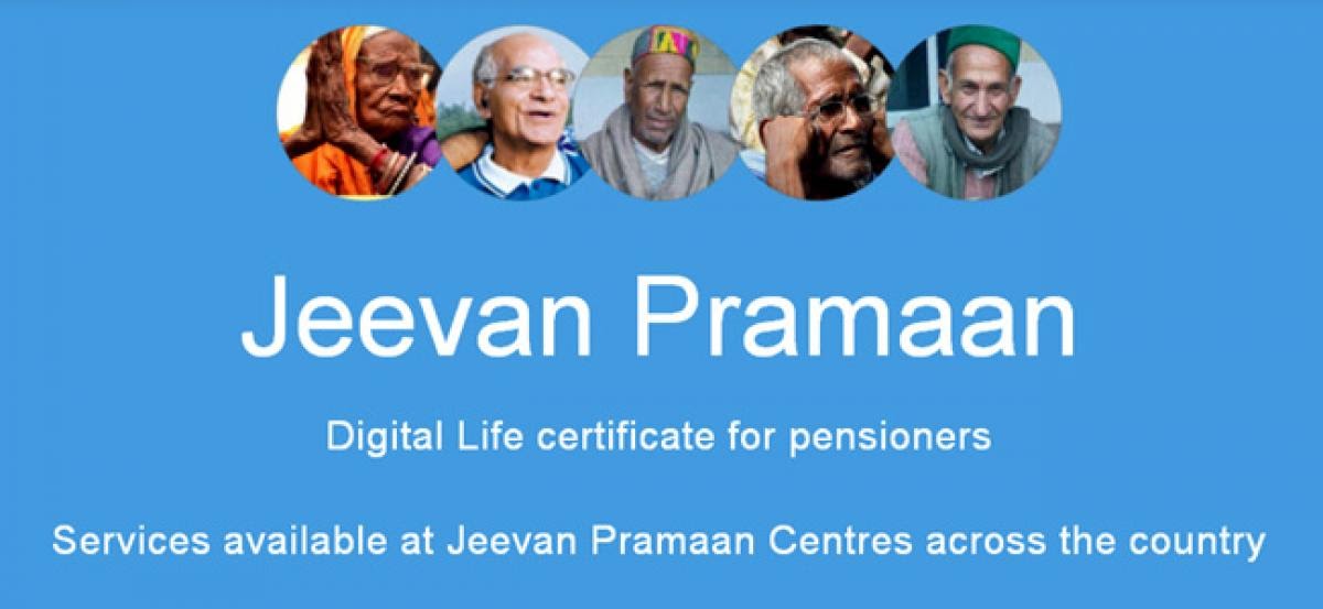 Jeevan Pramaan. Digital Life Certificate For Pensioners