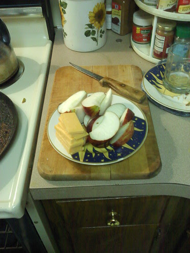 A minimalistic dinner
